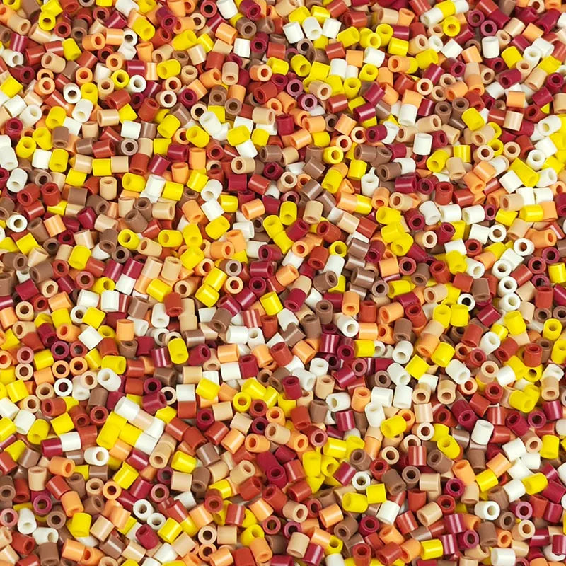 Cuentas de hierro de 5MM, 1000 Uds., rompecabezas de píxeles, cuentas de hierro, mezcla de colores para niños, cuentas Hama Diy, juguete de regalo hecho a mano de alta calidad