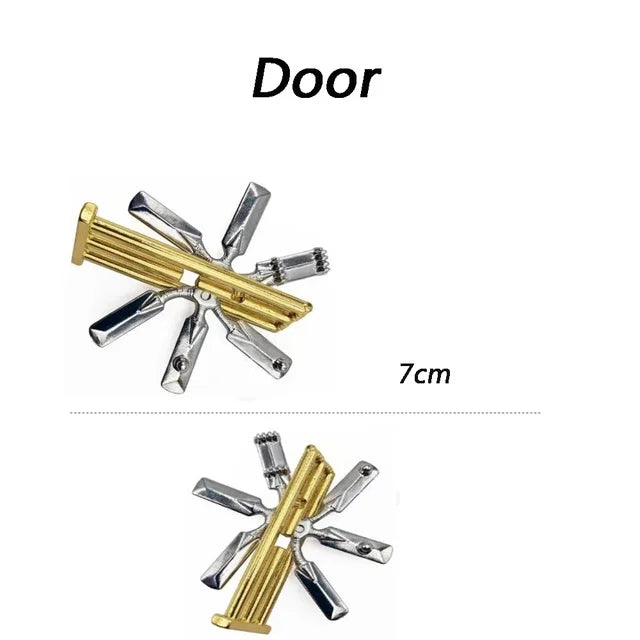 Rompecabezas de Metal IQ clásico para niños y adultos, rompecabezas mágico desconcertante, juego de rompecabezas con cordón, desbloqueo, juguete novedoso, 1 ud.