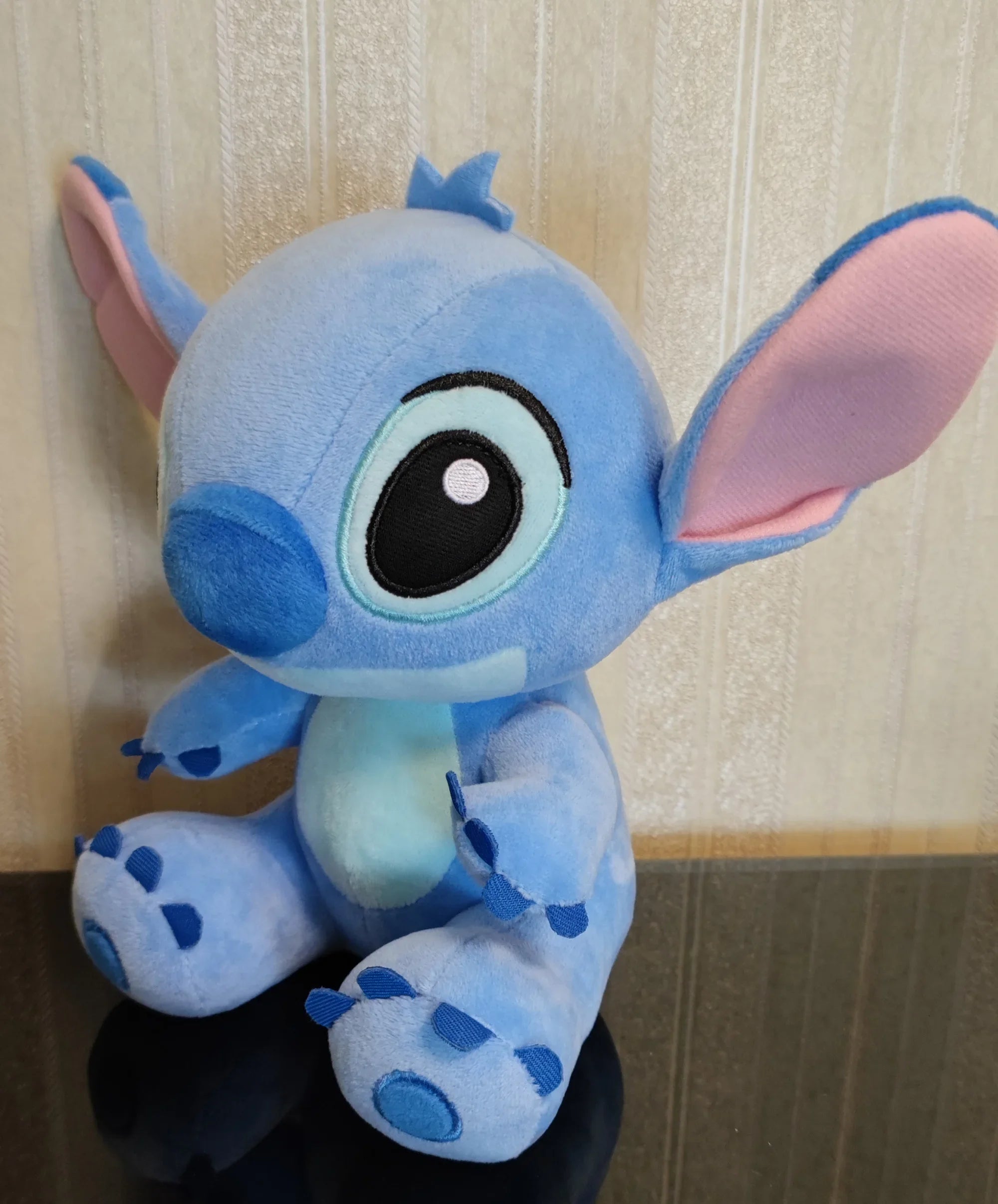 Muñecos de peluche de Stitch azul y rosa de dibujos animados de Disney, juguetes de Anime Lilo y Stitch Stich, juguetes de peluche, regalos de Navidad para niños