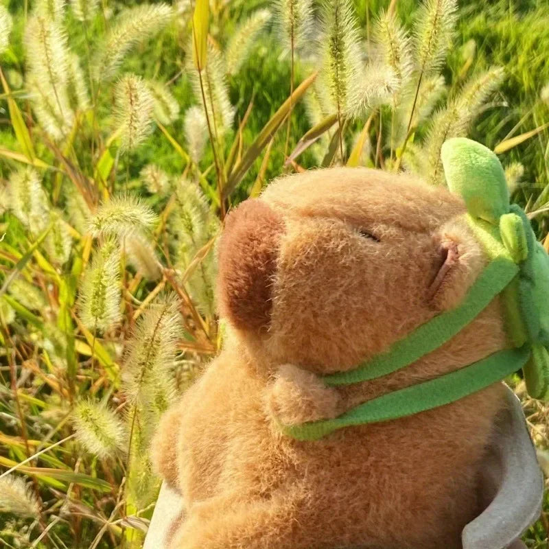 Capibara de 10-30cm, simulación de felpa, Capibara, Anime, juguete esponjoso, muñeca bonita, muñecos de peluche, regalo de Navidad y Acción de Gracias