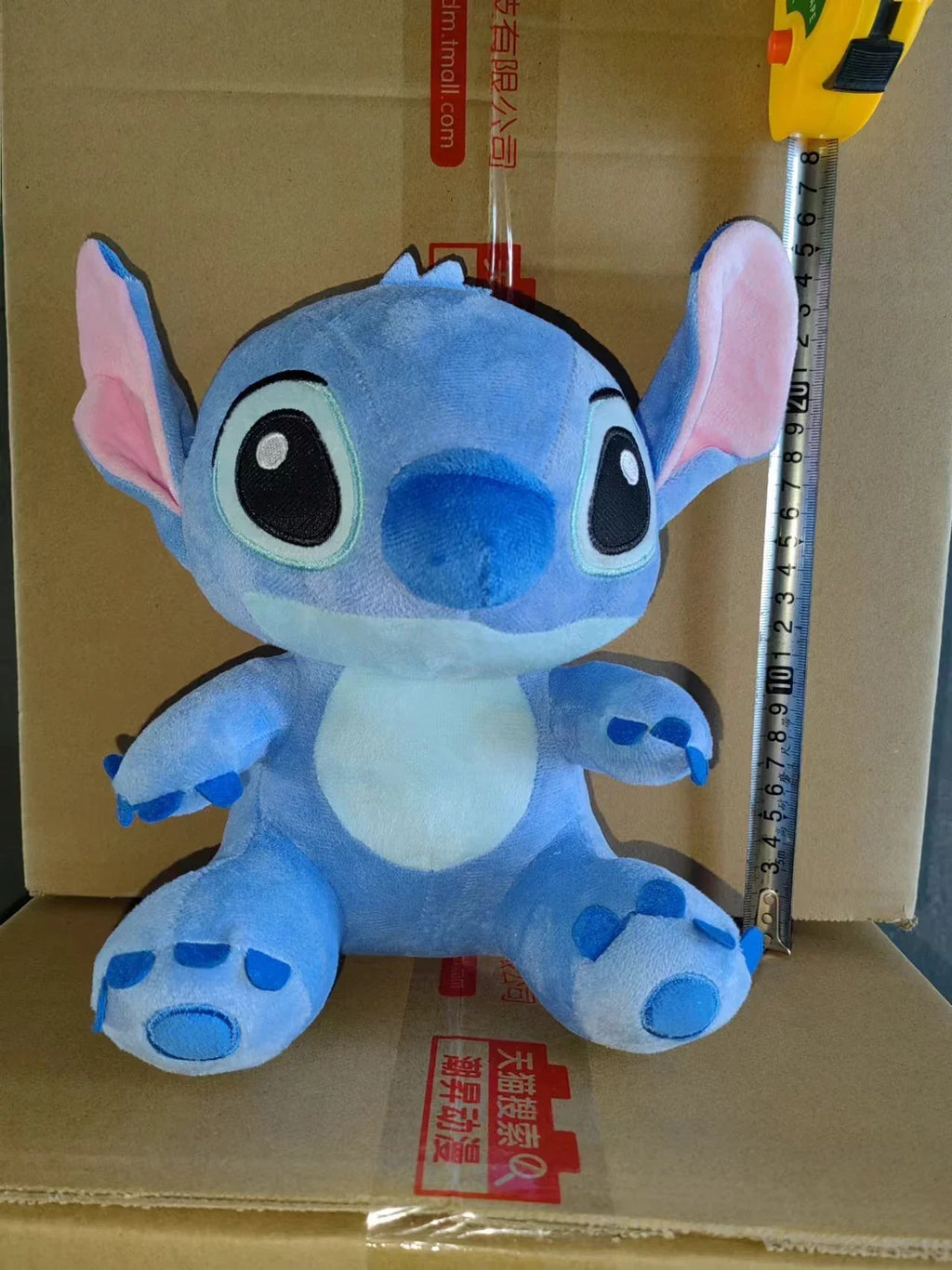 Muñecos de peluche de Stitch azul y rosa de dibujos animados de Disney, juguetes de Anime Lilo y Stitch Stich, juguetes de peluche, regalos de Navidad para niños