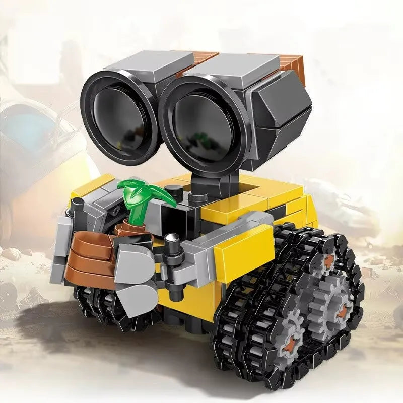 Nuevo mini Kit de bloques de construcción Wall-E, Idea MOC, modelo de película clásica técnica, montaje de bloques de construcción, juguete para regalo para niños