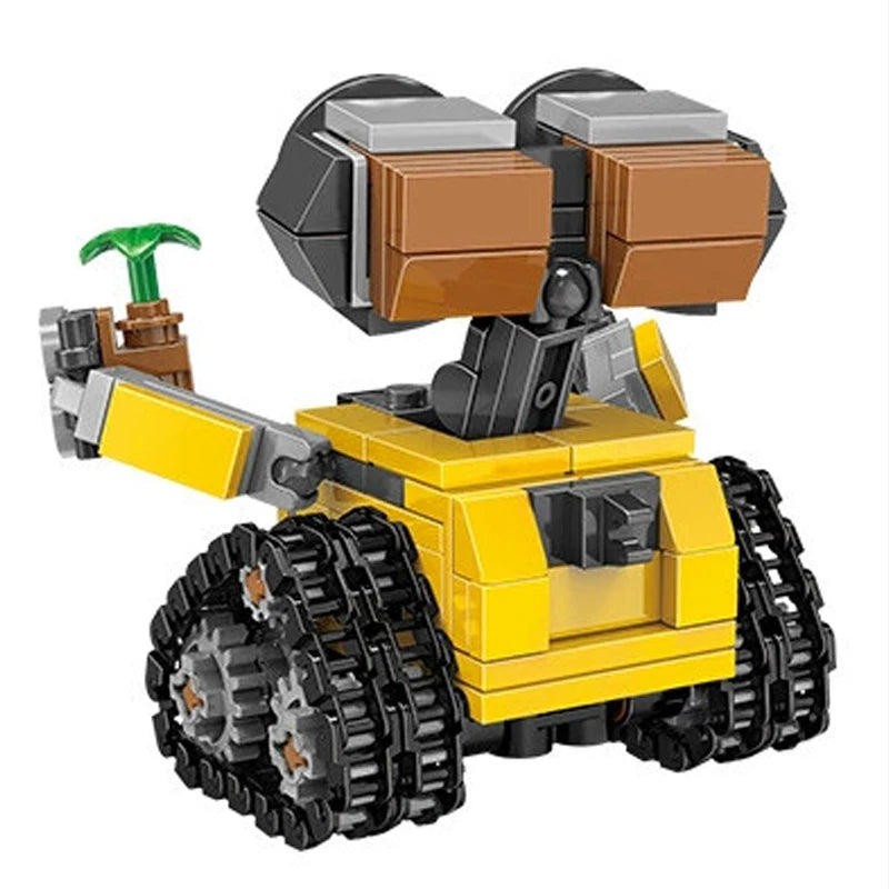 Nuevo mini Kit de bloques de construcción Wall-E, Idea MOC, modelo de película clásica técnica, montaje de bloques de construcción, juguete para regalo para niños