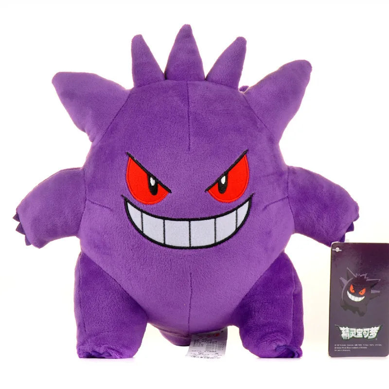 POKEMON-juguete de peluche Original Gengar Pikachu Kawaii Charizard, muñeco de peluche auténtico, juguetes Piplup de dibujos animados suaves y bonitos para regalo de niños