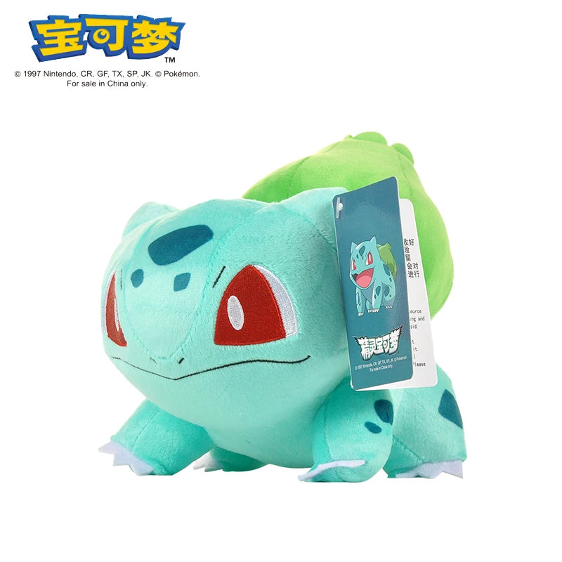 POKEMON-juguete de peluche Original Gengar Pikachu Kawaii Charizard, muñeco de peluche auténtico, juguetes Piplup de dibujos animados suaves y bonitos para regalo de niños