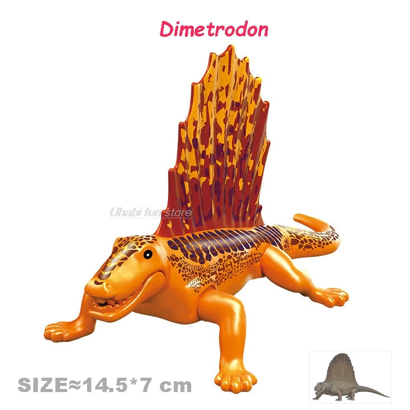 Velociraptor Triceratops Indominus t-rex modelo Jurassic World dinosaurios niños niño ensamblar bloques de construcción juguetes educativos
