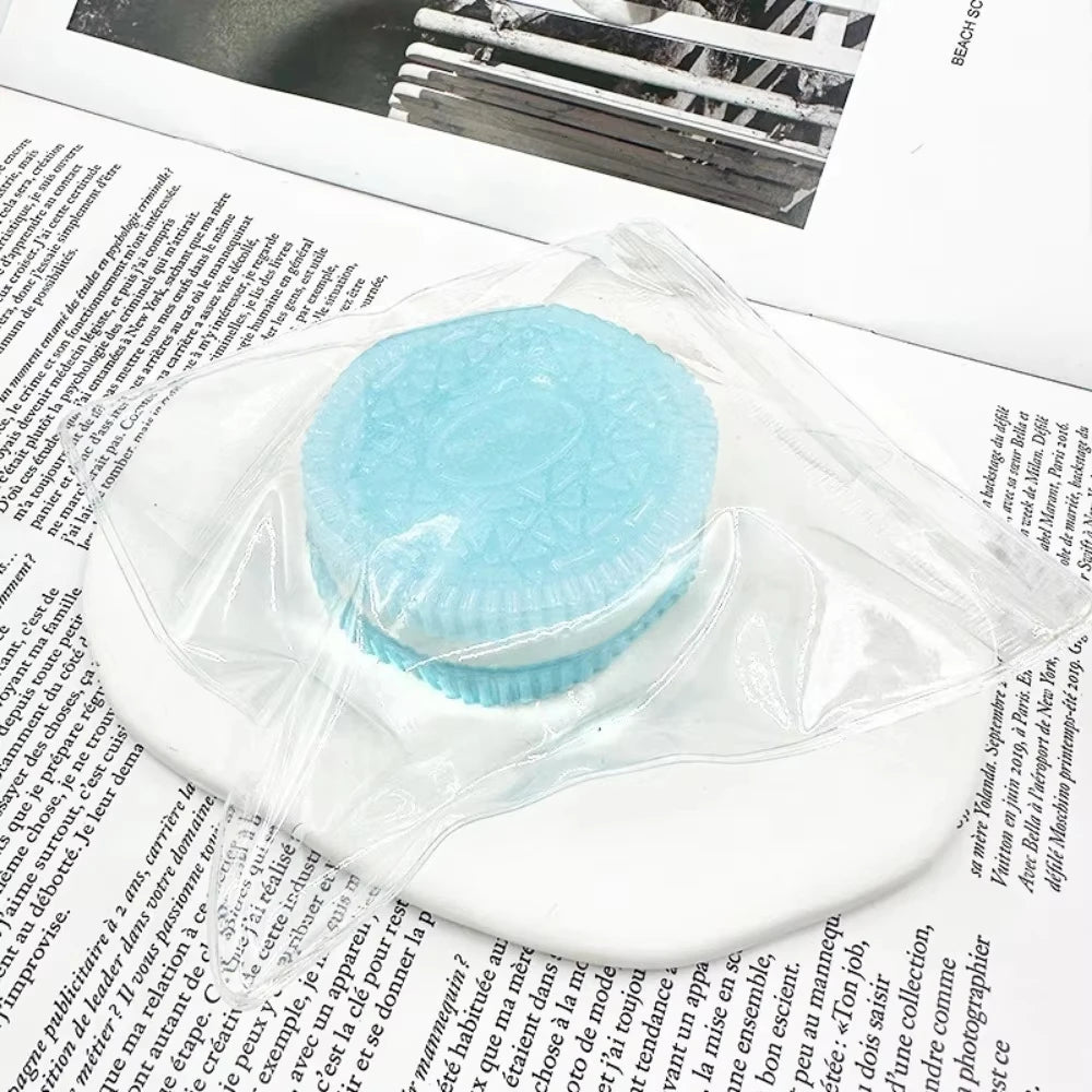 Galletas blandas de Taba suaves hechas a mano, juguete para aliviar el estrés, juguetes sensoriales para niños y adultos, relajación de la ansiedad, regalo de vacaciones para apretar