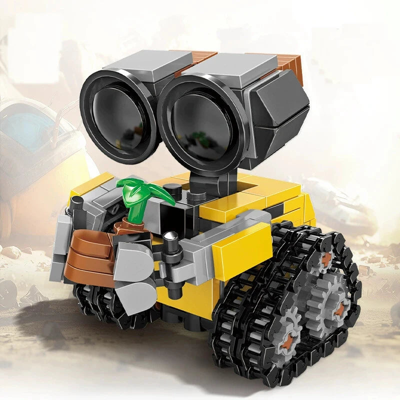 Nuevo mini Kit de bloques de construcción Wall-E, Idea MOC, modelo de película clásica técnica, montaje de bloques de construcción, juguete para regalo para niños