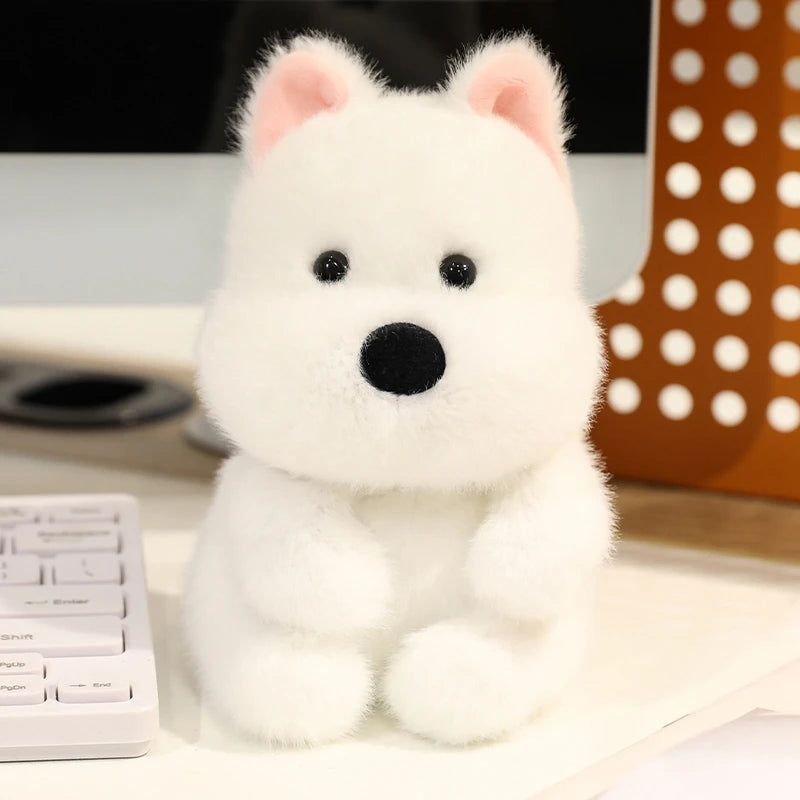 Bonitos animales sentados, Panda rojo, zorro, perezoso, gato, muñecos de peluche suaves, capibara de peluche, cerdo, juguetes para bebés, regalos para niños