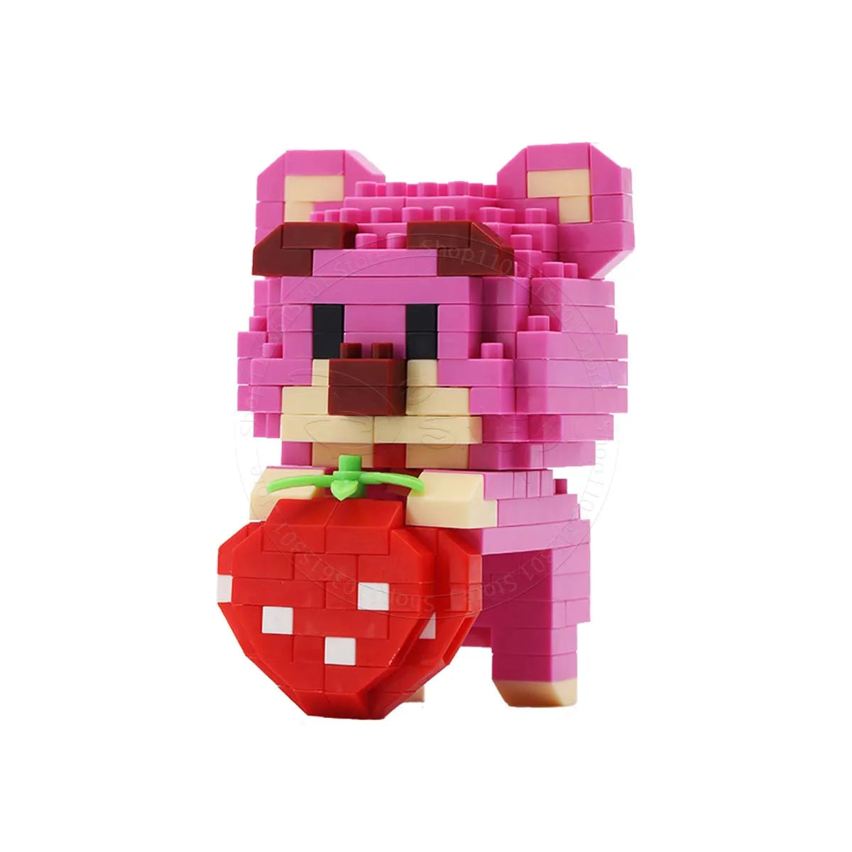Stitch Disney princesa Elsa LinaBell bloques de construcción Mickey Mouse pato Mini figuras de acción bloques montar juguetes ladrillo niños regalos