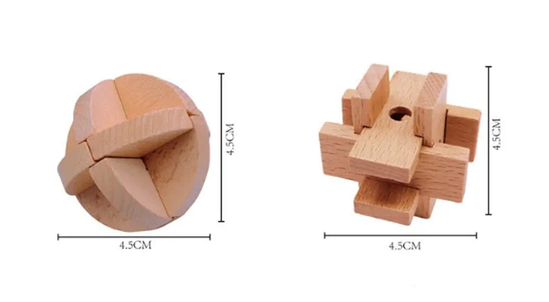 Rompecabezas 3D de juguete Lu Ban Kong Ming Lock, juego Social para adultos, rompecabezas que mejora la memoria, juguetes educativos para niños