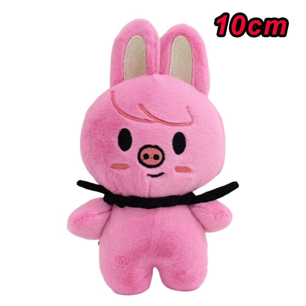 LLavero de peluche skzoo de 70 estilos, llavero Kawaii Skzoo, muñeco de peluche de dibujos animados, juguetes Kawaii, decoración de habitación, regalo para niños