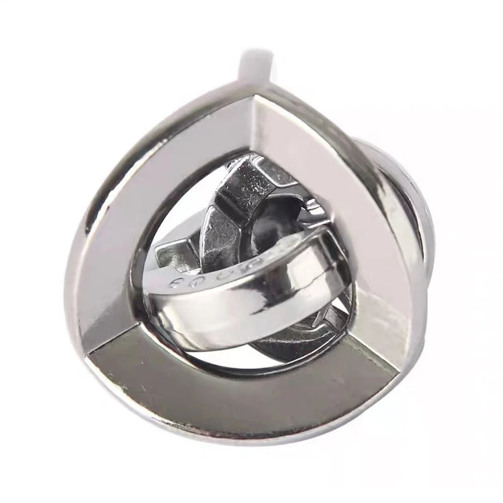 Rompecabezas de Metal IQ clásico para niños y adultos, rompecabezas mágico desconcertante, juego de rompecabezas con cordón, desbloqueo, juguete novedoso, 1 ud.