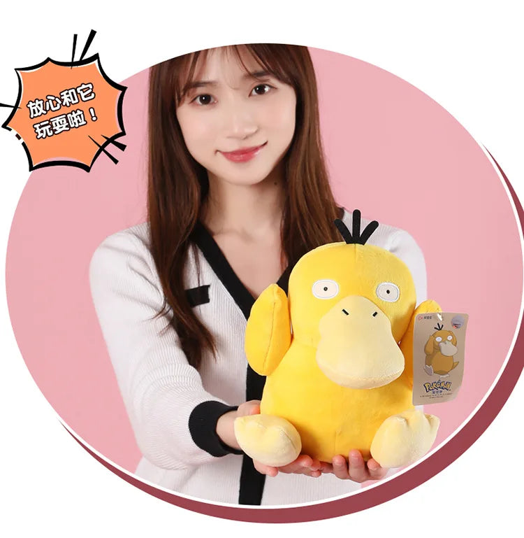 POKEMON-juguete de peluche Original Gengar Pikachu Kawaii Charizard, muñeco de peluche auténtico, juguetes Piplup de dibujos animados suaves y bonitos para regalo de niños