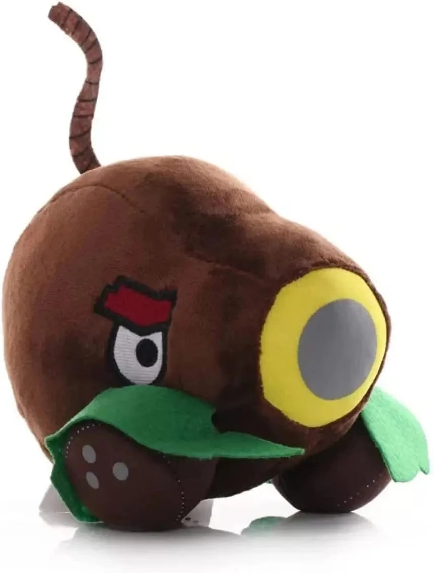 Plantas Vs Zombies juguetes de peluche girasol WallNut Peashooter cereza bomba patata Mine Chomper muñecos de peluche regalos de cumpleaños para niños