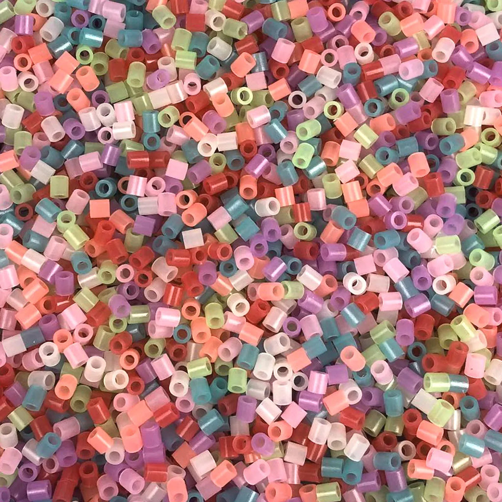 Cuentas de hierro de 5MM, 1000 Uds., rompecabezas de píxeles, cuentas de hierro, mezcla de colores para niños, cuentas Hama Diy, juguete de regalo hecho a mano de alta calidad
