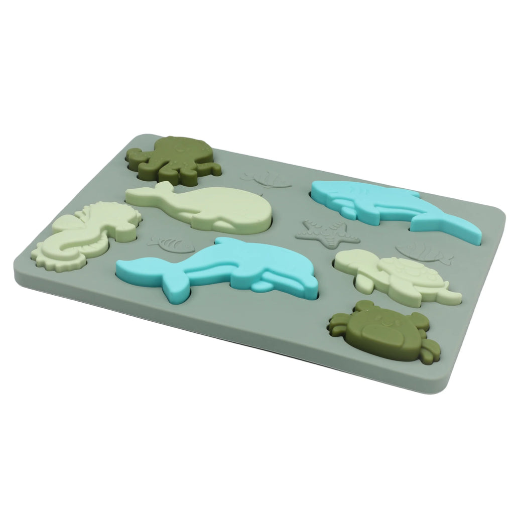 Rompecabezas Abc educativo de silicona, estuche superior y letras más inferiores para regalos, invitados de cumpleaños para niños, niñas, niños en edad preescolar