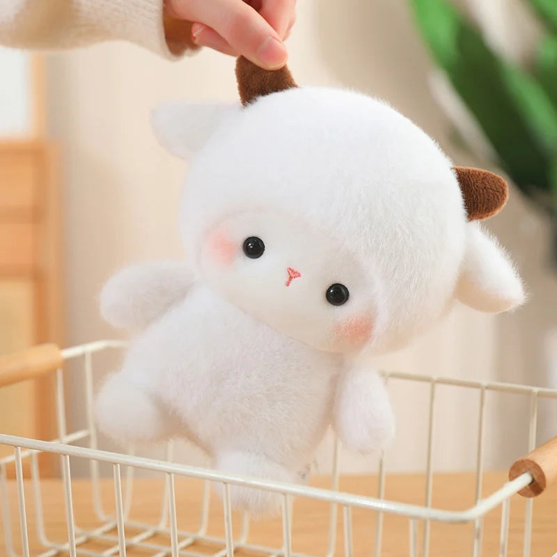 Bonitos animales sentados, Panda rojo, zorro, perezoso, gato, muñecos de peluche suaves, capibara de peluche, cerdo, juguetes para bebés, regalos para niños