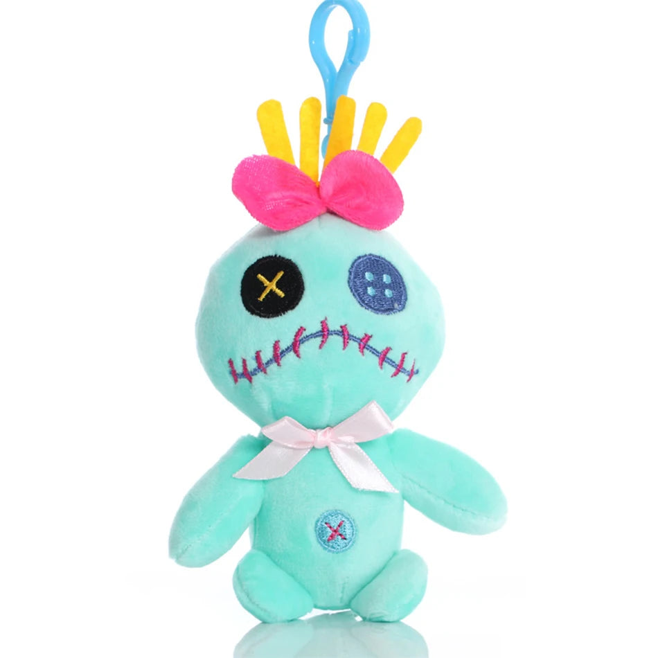 Muñecos de peluche de punto azul y rosa de dibujos animados de Disney, juguetes de Anime Lilo y Stitch de 20CM, juguetes de peluche Stich, regalos de navidad para niños