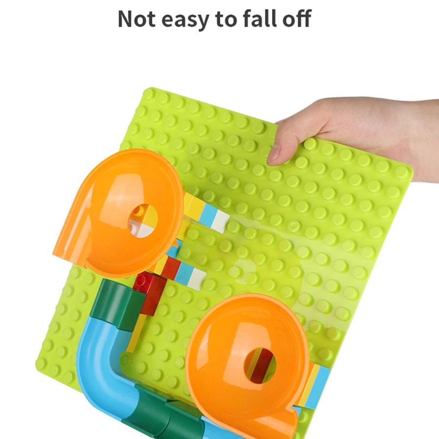 Placa base Duploes de gran tamaño, placas de montaje de ladrillos de 16x16 puntos, partículas grandes, figuras clásicas de animales, bloques de construcción, juguetes para niños