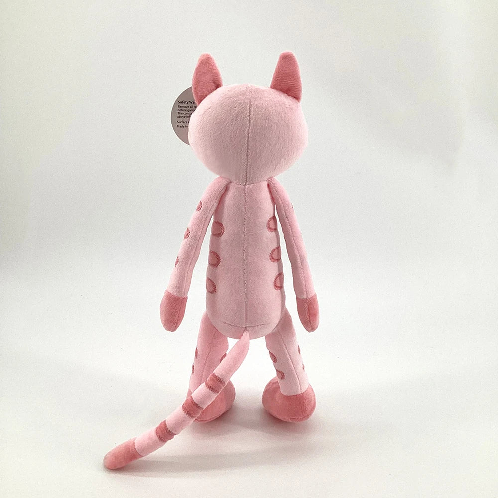 MR ViviCare-juguete de peluche de gato, simulación pequeña y suave, juguetes de animales de peluche para niños, accesorios bonitos para fotos, cumpleaños para niñas