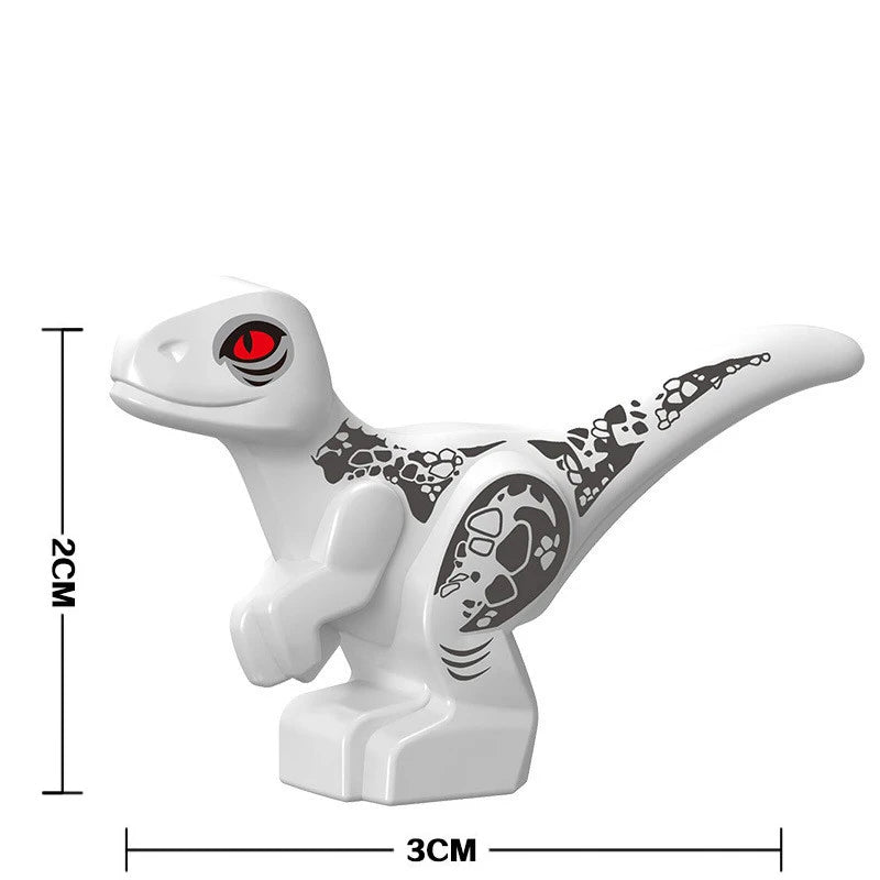 Nido de dinosaurio Jurásico para bebé, colección de juguetes de bloques de construcción, regalo de recuerdo, cumpleaños, Jurassic Rex Raptor