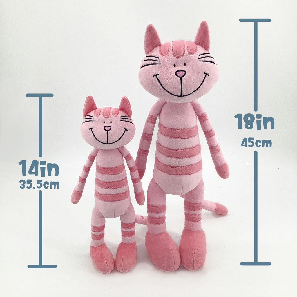 MR ViviCare-juguete de peluche de gato, simulación pequeña y suave, juguetes de animales de peluche para niños, accesorios bonitos para fotos, cumpleaños para niñas