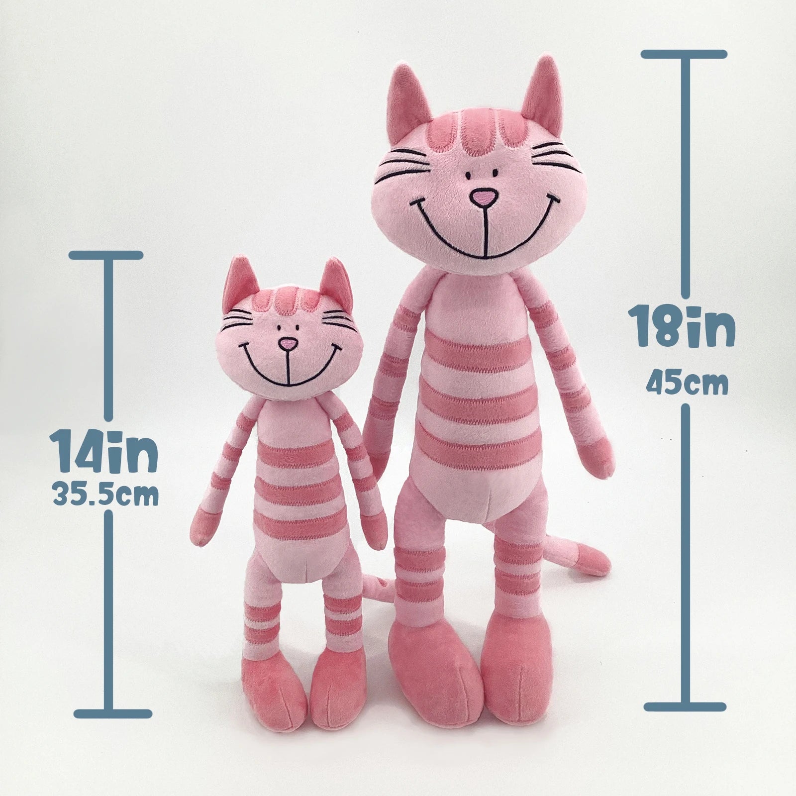 MR ViviCare-juguete de peluche de gato, simulación pequeña y suave, juguetes de animales de peluche para niños, accesorios bonitos para fotos, cumpleaños para niñas