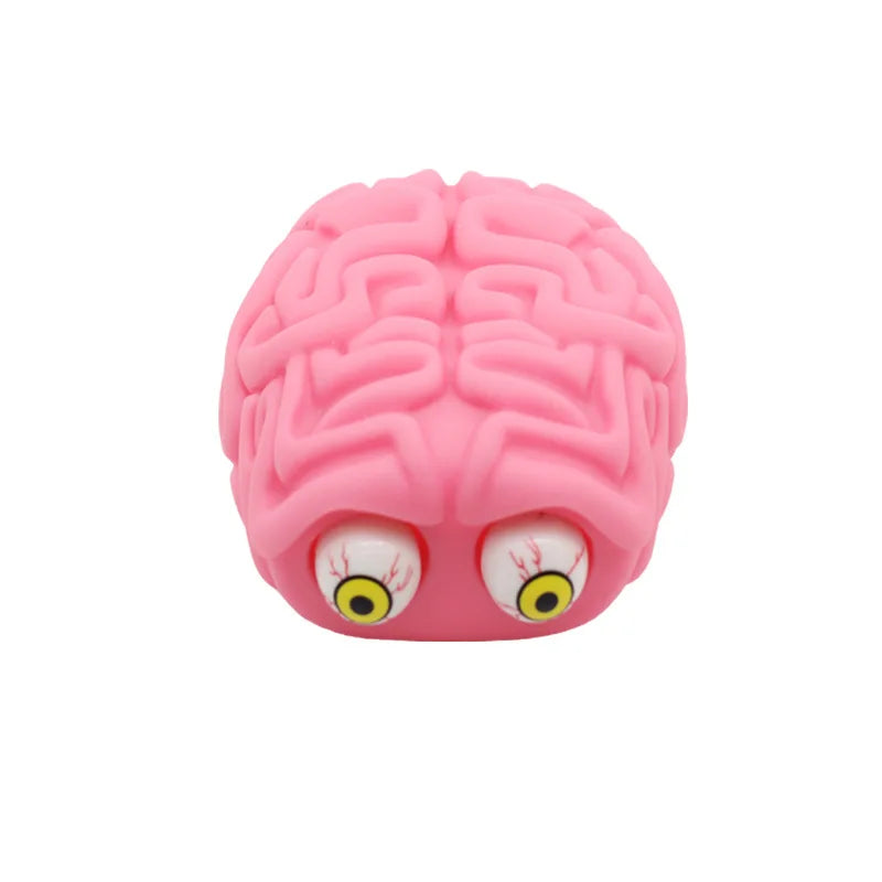 Flippy Brain Squishy Eye Popping Squeeze Fidget Splat Toy Bola para aliviar el estrés y la ansiedad Juguetes de enfoque antiansiedad Regalo para niños