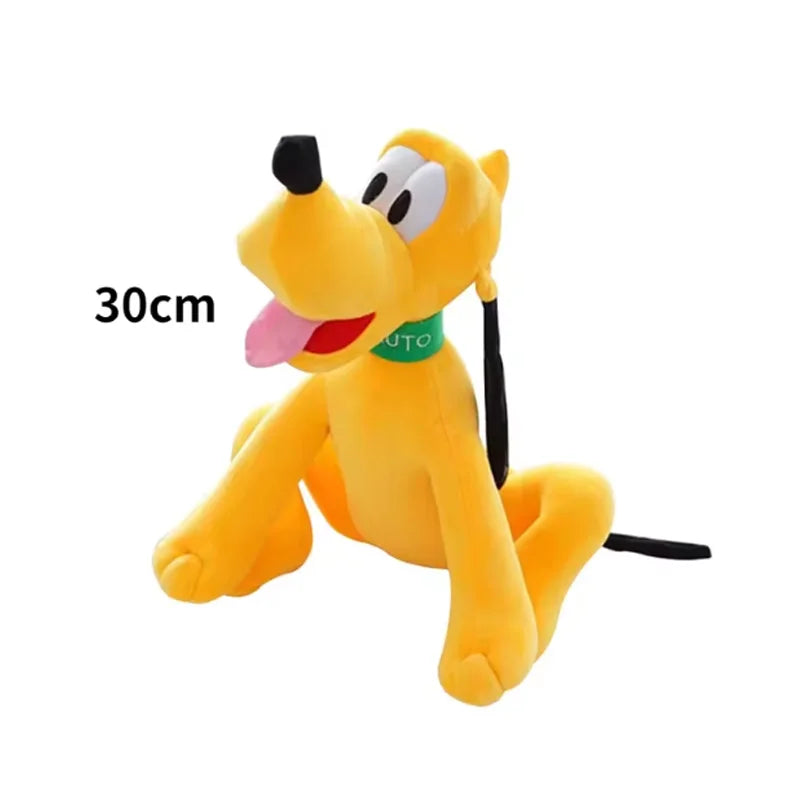 35cm Mickey Mouse juguetes de peluche Kawaii Anime Mickey Minnie relleno modelos de peluche decoración muñecas para niños regalo de cumpleaños