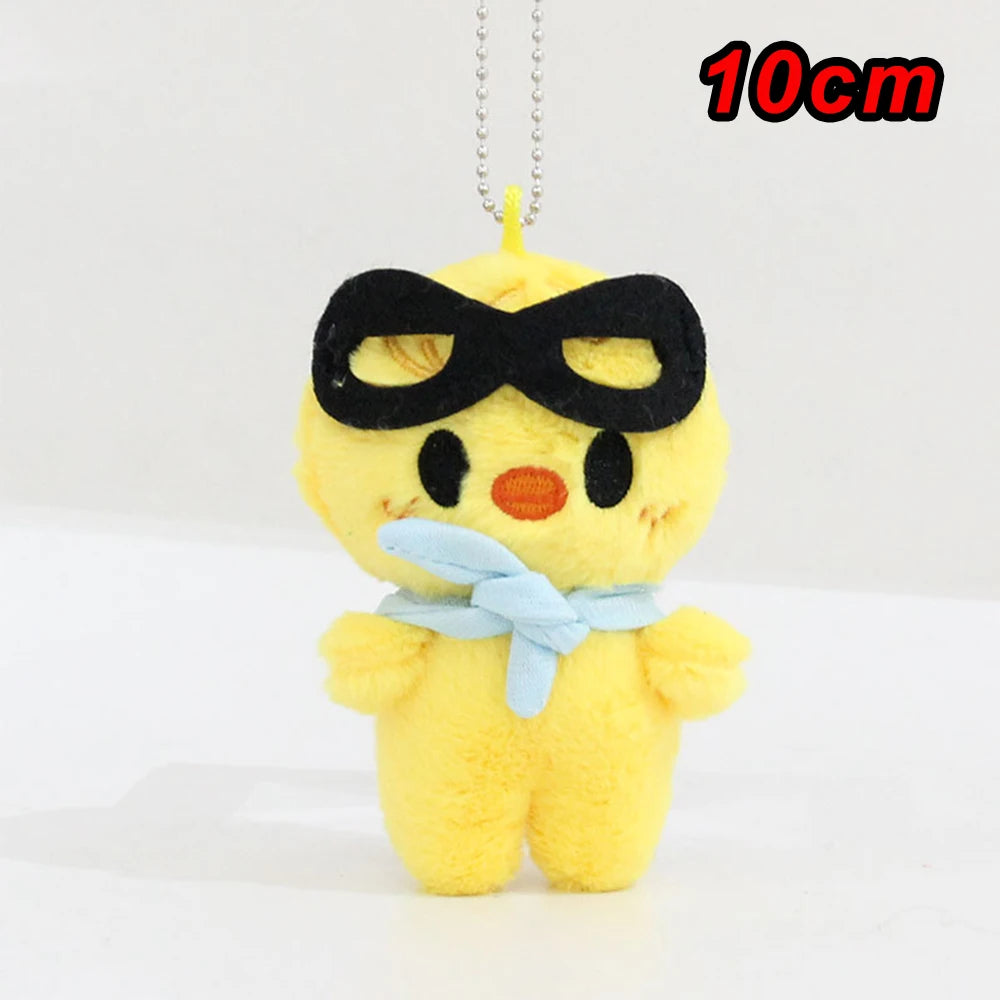 LLavero de peluche skzoo de 70 estilos, llavero Kawaii Skzoo, muñeco de peluche de dibujos animados, juguetes Kawaii, decoración de habitación, regalo para niños