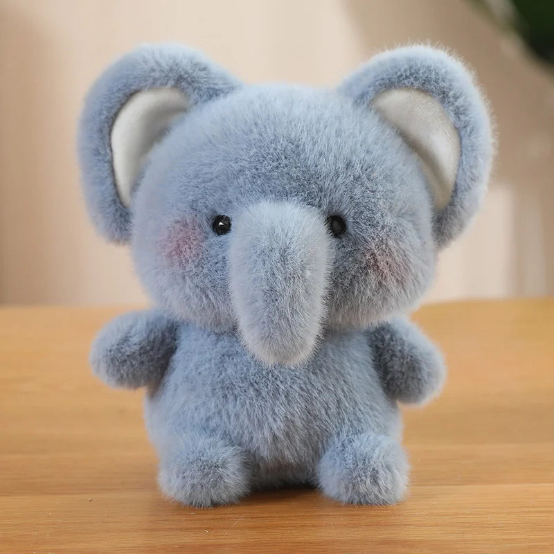 Bonitos animales sentados, Panda rojo, zorro, perezoso, gato, muñecos de peluche suaves, capibara de peluche, cerdo, juguetes para bebés, regalos para niños