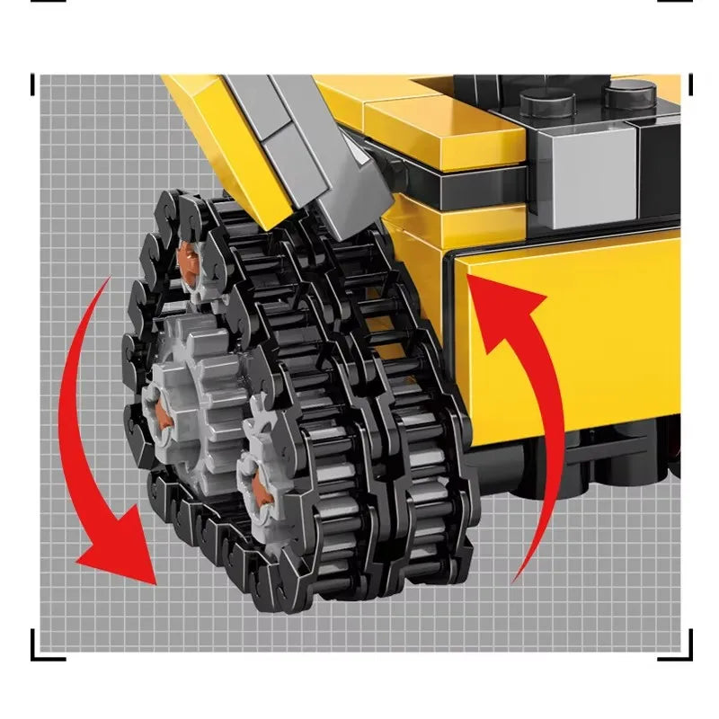 Nuevo mini Kit de bloques de construcción Wall-E, Idea MOC, modelo de película clásica técnica, montaje de bloques de construcción, juguete para regalo para niños