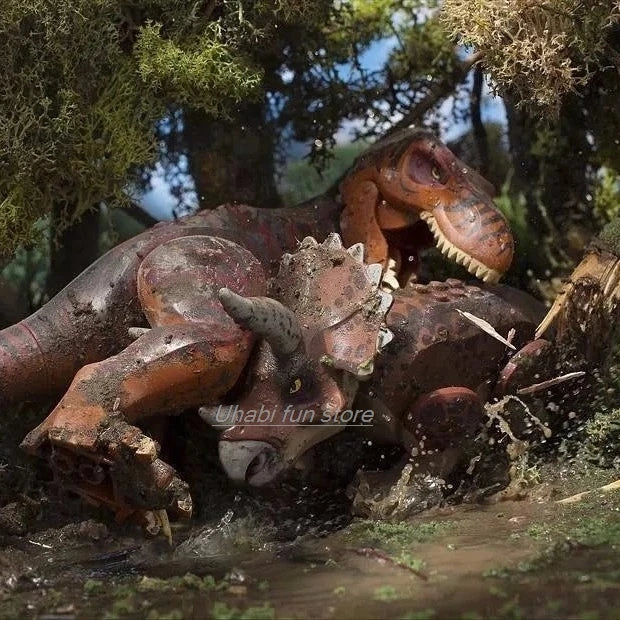 Velociraptor Triceratops Indominus t-rex modelo Jurassic World dinosaurios niños niño ensamblar bloques de construcción juguetes educativos