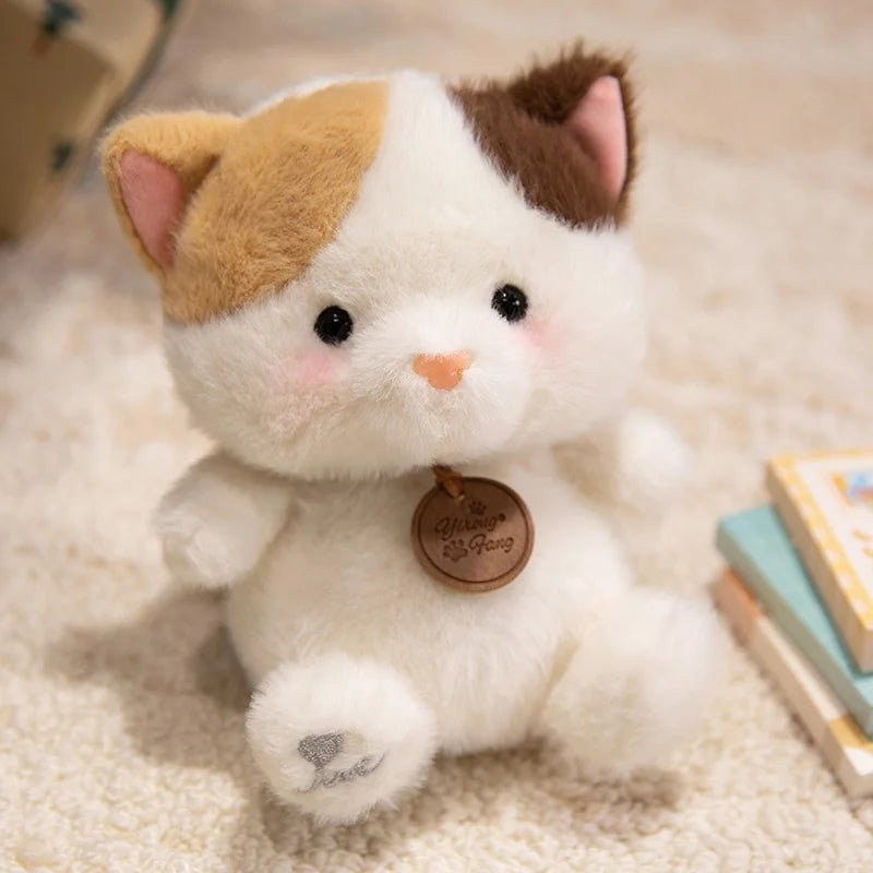 Bonitos animales sentados, Panda rojo, zorro, perezoso, gato, muñecos de peluche suaves, capibara de peluche, cerdo, juguetes para bebés, regalos para niños