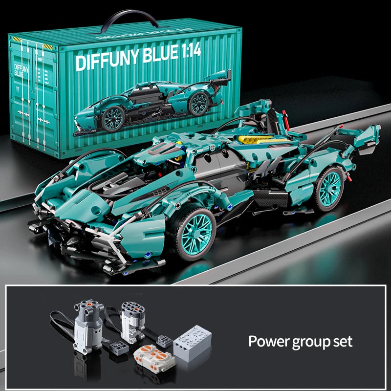 ToylinX bloques de construcción técnicos carreras deporte coche vehículo de velocidad modelo ciudad mecánica Super ladrillos rompecabezas juguetes regalo para adultos