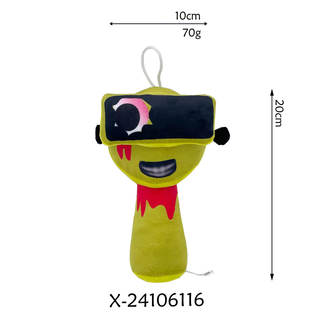 Sprunki muñecos de peluche de juguete Spronki Mr Sun Tree Raddy Pinki Clukr Funbot muñecos de peluche colección familiar juguetes regalar como regalos de Navidad