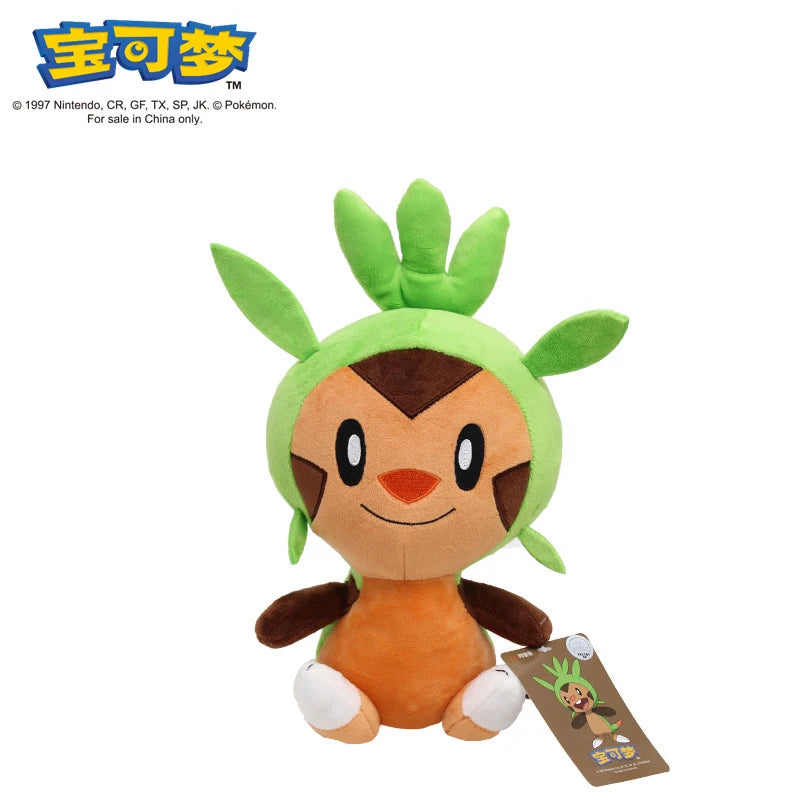 POKEMON-juguete de peluche Original Gengar Pikachu Kawaii Charizard, muñeco de peluche auténtico, juguetes Piplup de dibujos animados suaves y bonitos para regalo de niños