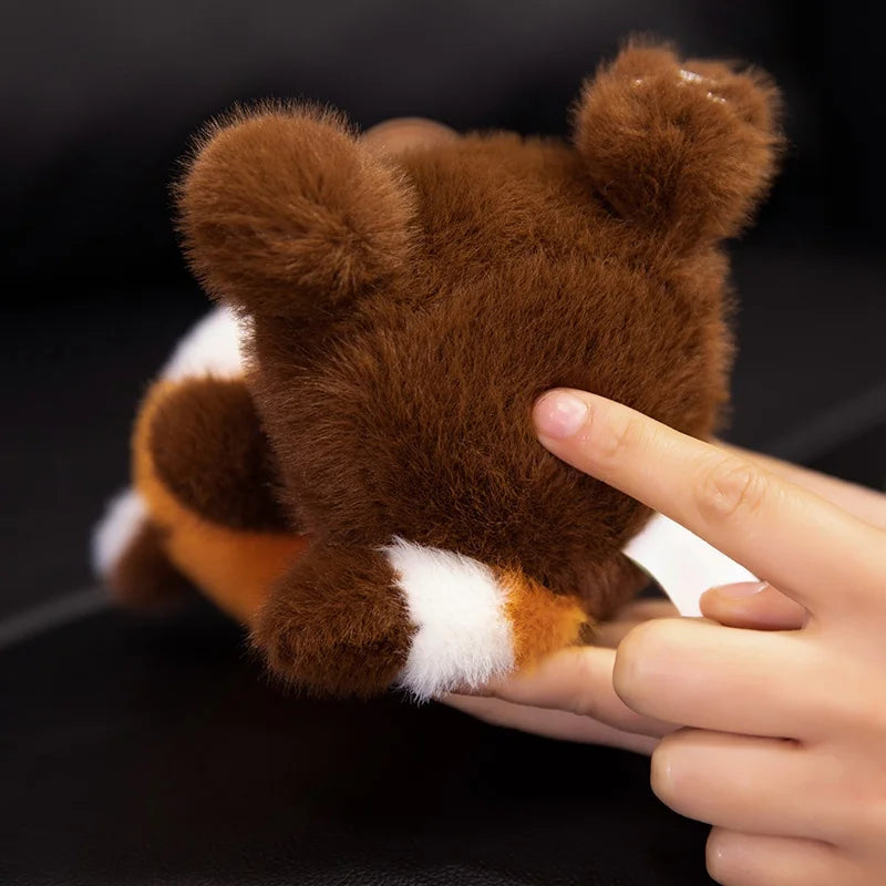 Bonitos animales sentados, Panda rojo, zorro, perezoso, gato, muñecos de peluche suaves, capibara de peluche, cerdo, juguetes para bebés, regalos para niños