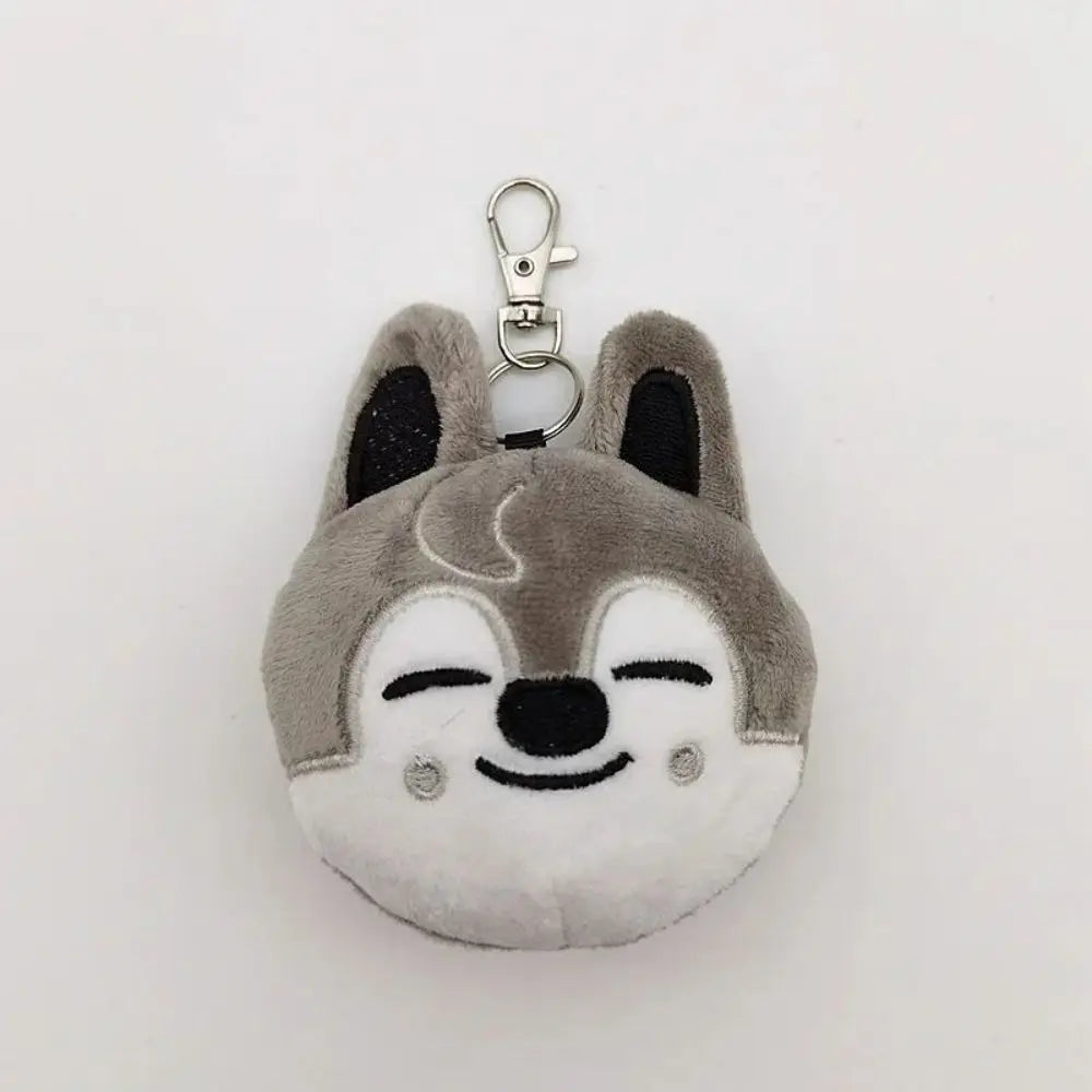 LLavero de peluche skzoo de 70 estilos, llavero Kawaii Skzoo, muñeco de peluche de dibujos animados, juguetes Kawaii, decoración de habitación, regalo para niños