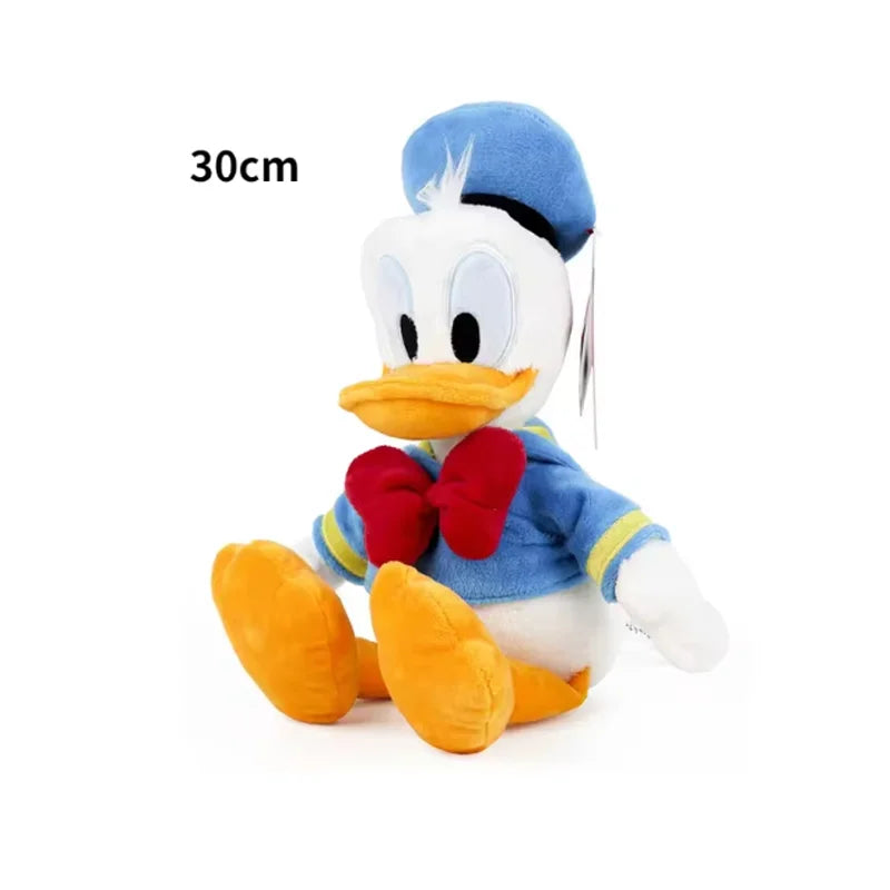 35cm Mickey Mouse juguetes de peluche Kawaii Anime Mickey Minnie relleno modelos de peluche decoración muñecas para niños regalo de cumpleaños