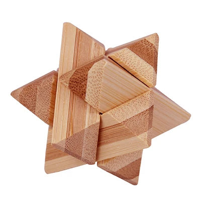 Kong Ming Lock de madera Lu Ban Lock IQ rompecabezas juguete educativo para niños Montessori rompecabezas 3D juego desbloquear juguetes para adultos