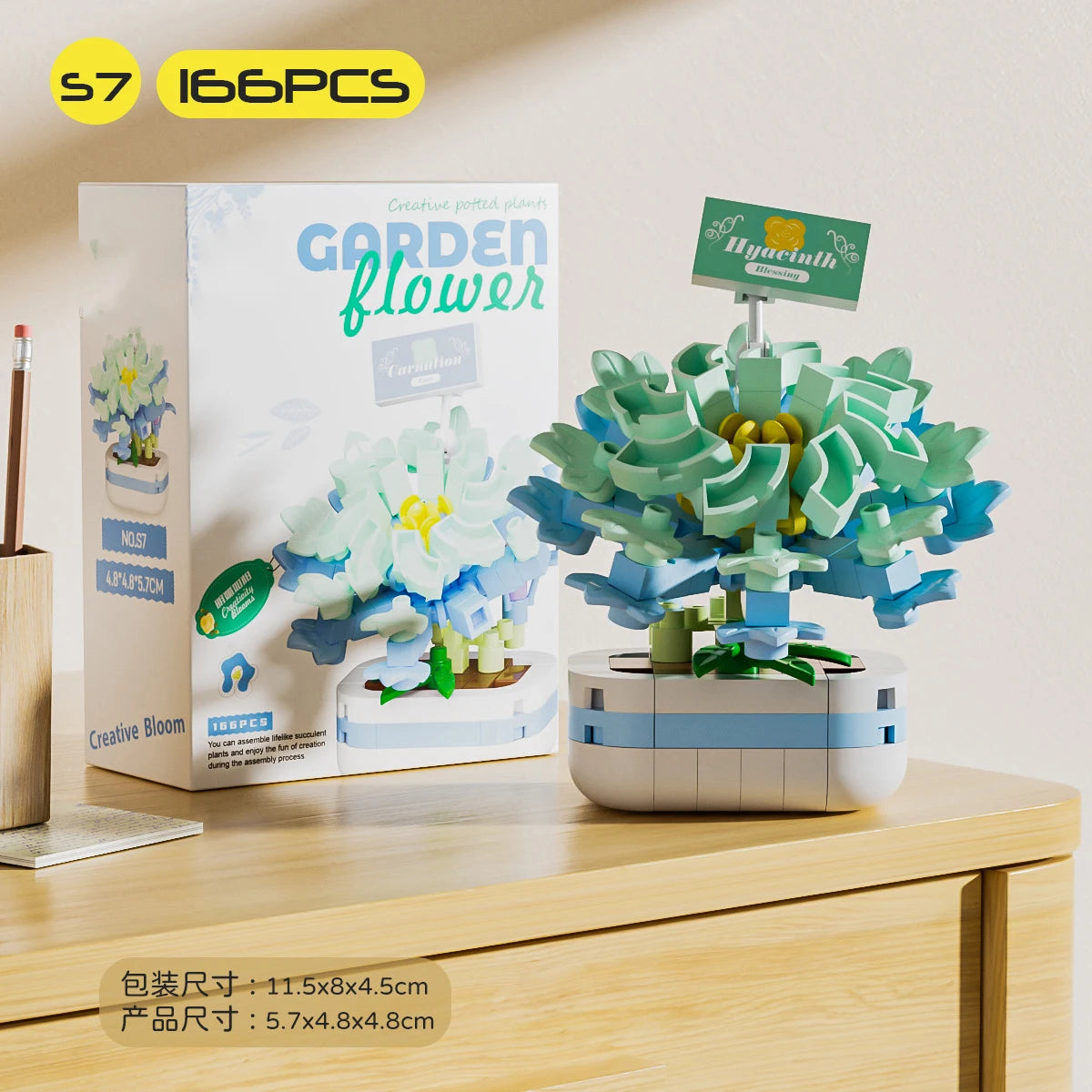 Ramo de flores para adultos, micropartículas de bloques de construcción, juguete para niños y niñas de 6 a 12 años, regalo de cumpleaños, Mini ladrillos de flores