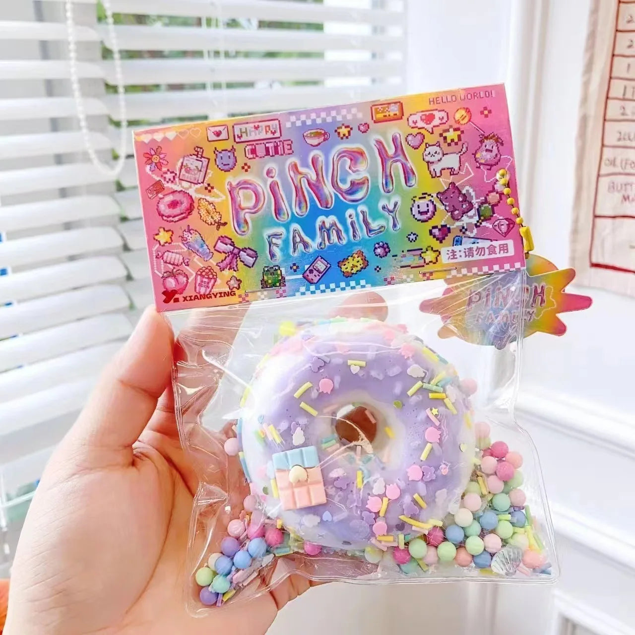 Taba Squishy Cake Donut Juguete para aliviar el estrés, juguetes sensoriales extragrandes para niños y adultos, relajación de la ansiedad, regalo para apretar