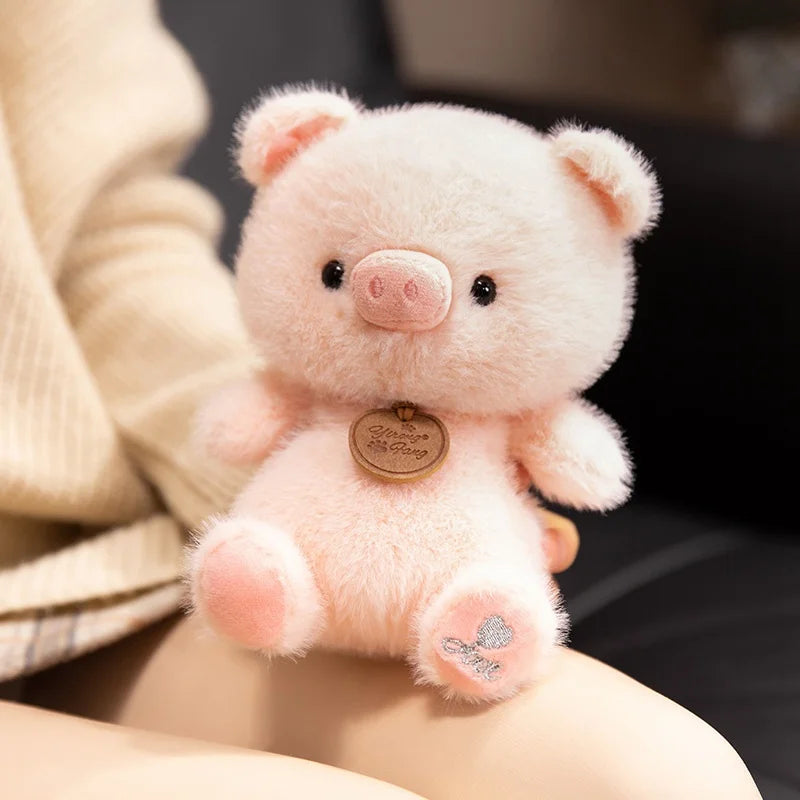 Bonitos animales sentados, Panda rojo, zorro, perezoso, gato, muñecos de peluche suaves, capibara de peluche, cerdo, juguetes para bebés, regalos para niños