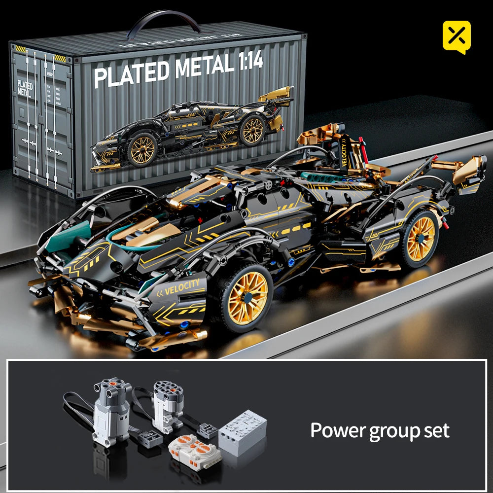 ToylinX bloques de construcción técnicos carreras deporte coche vehículo de velocidad modelo ciudad mecánica Super ladrillos rompecabezas juguetes regalo para adultos