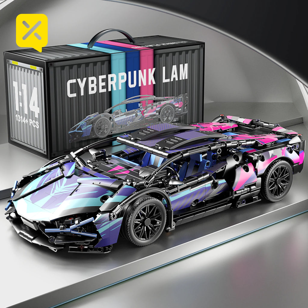 ToylinX bloques de construcción técnicos carreras deporte coche vehículo de velocidad modelo ciudad mecánica Super ladrillos rompecabezas juguetes regalo para adultos
