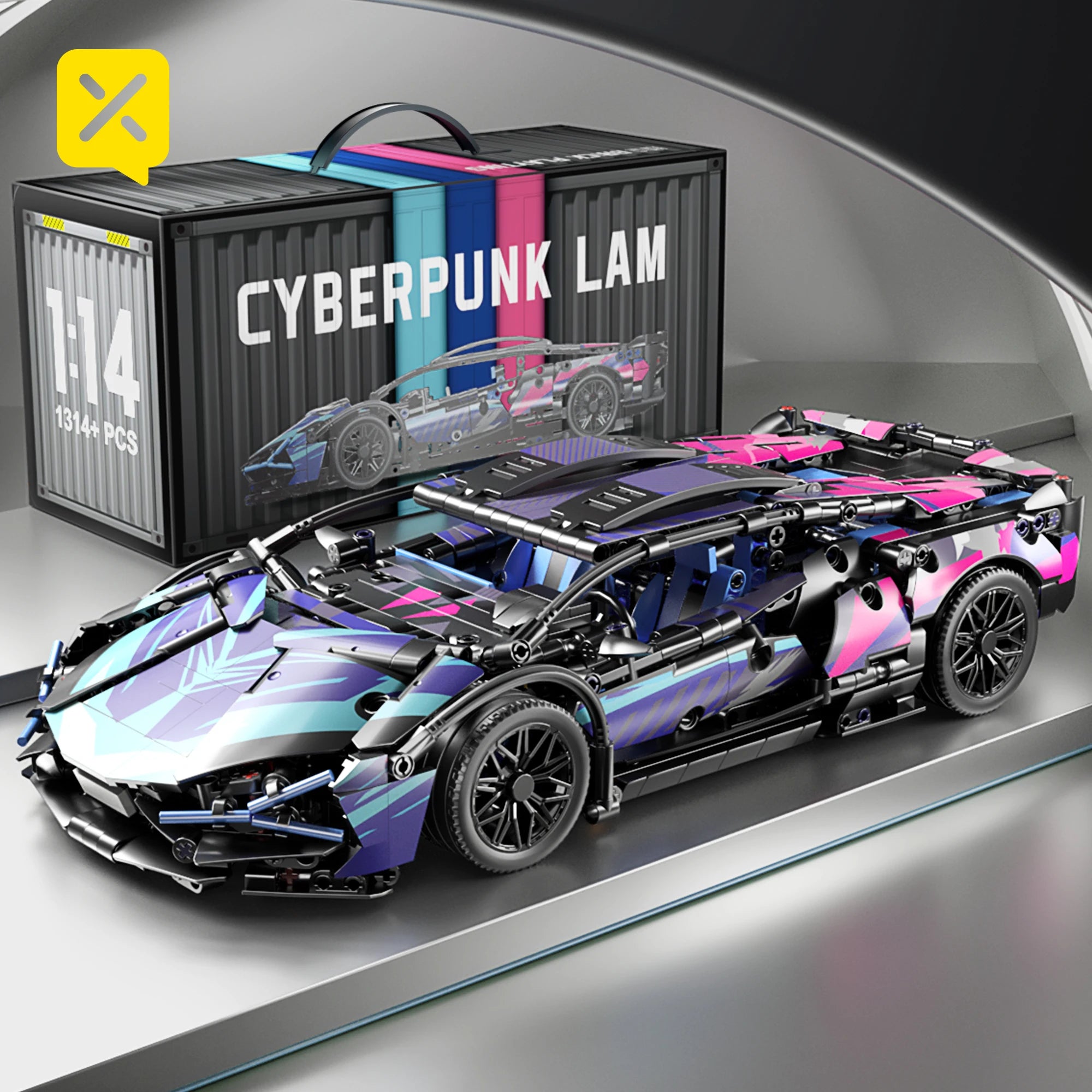 ToylinX bloques de construcción técnicos carreras deporte coche vehículo de velocidad modelo ciudad mecánica Super ladrillos rompecabezas juguetes regalo para adultos