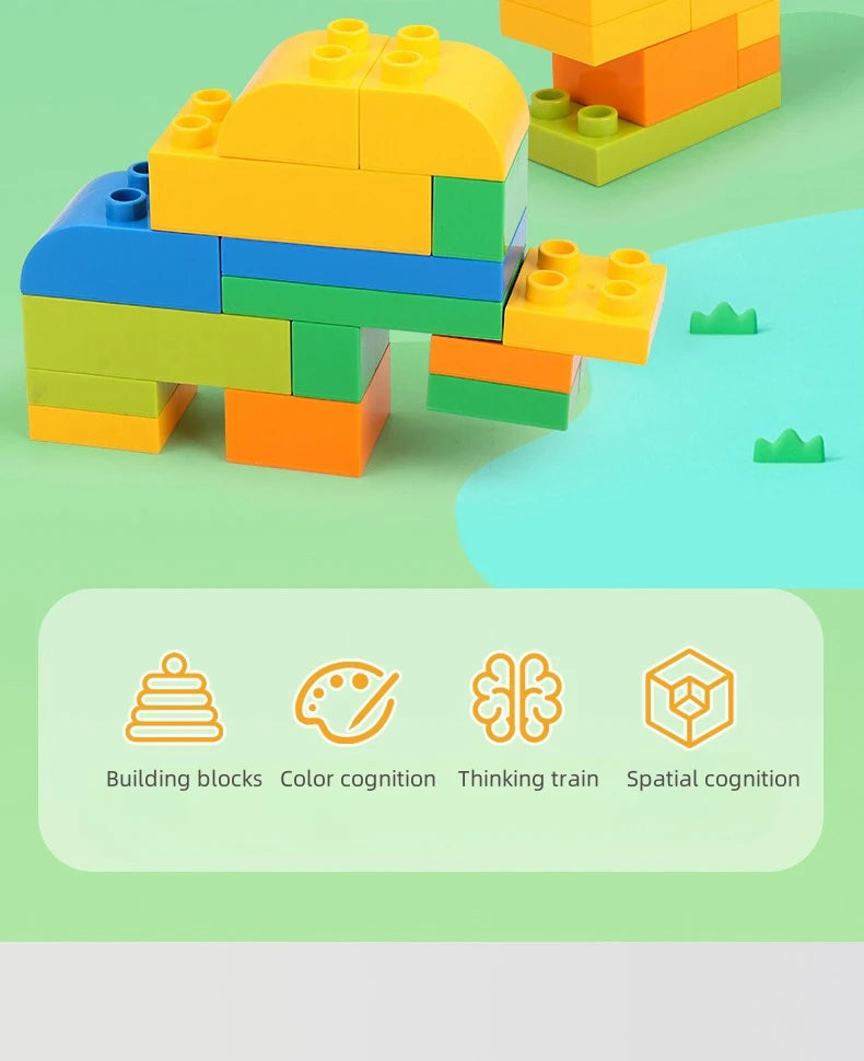 240 Uds. Bloques de construcción juguete para niños juego de bausteine juguetes para niños juguetes de ensamblaje bloques de construcción