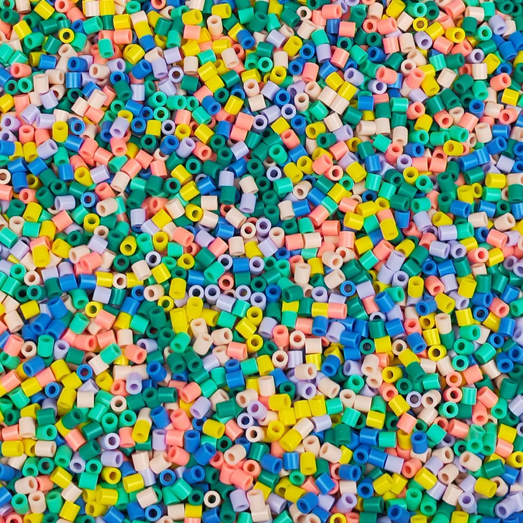 Cuentas de hierro de 5MM, 1000 Uds., rompecabezas de píxeles, cuentas de hierro, mezcla de colores para niños, cuentas Hama Diy, juguete de regalo hecho a mano de alta calidad